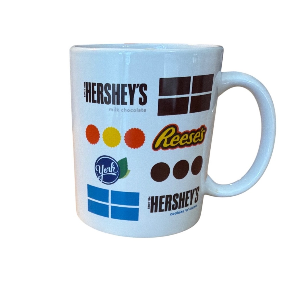 Galerie‎ Hershey's Reese's York Coffee Mug White Multicolor